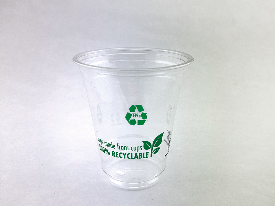 Clear Cup 12oz rPET 100% Recyc