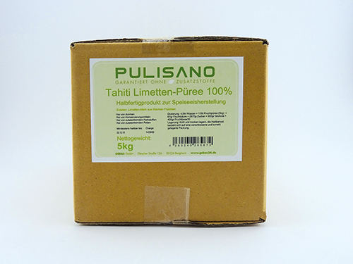 PULISANO Tahiti-Limetten-Püree5kg-Bag in box 