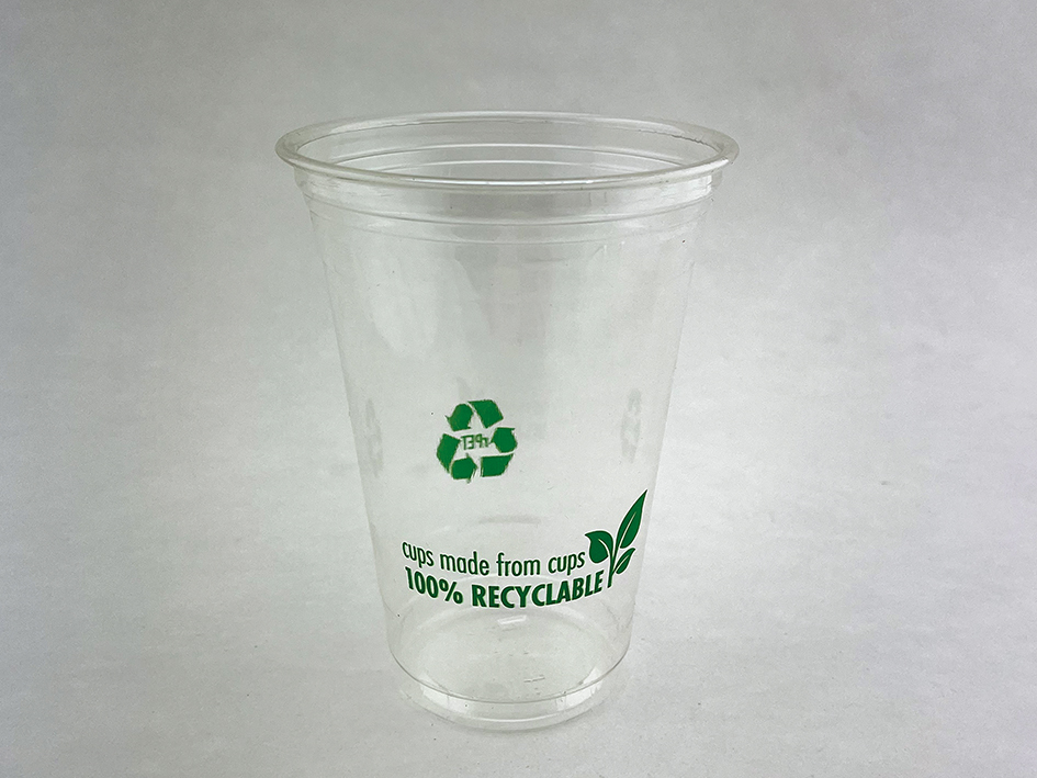 Clear Cup 16oz rPET 100% Recyc