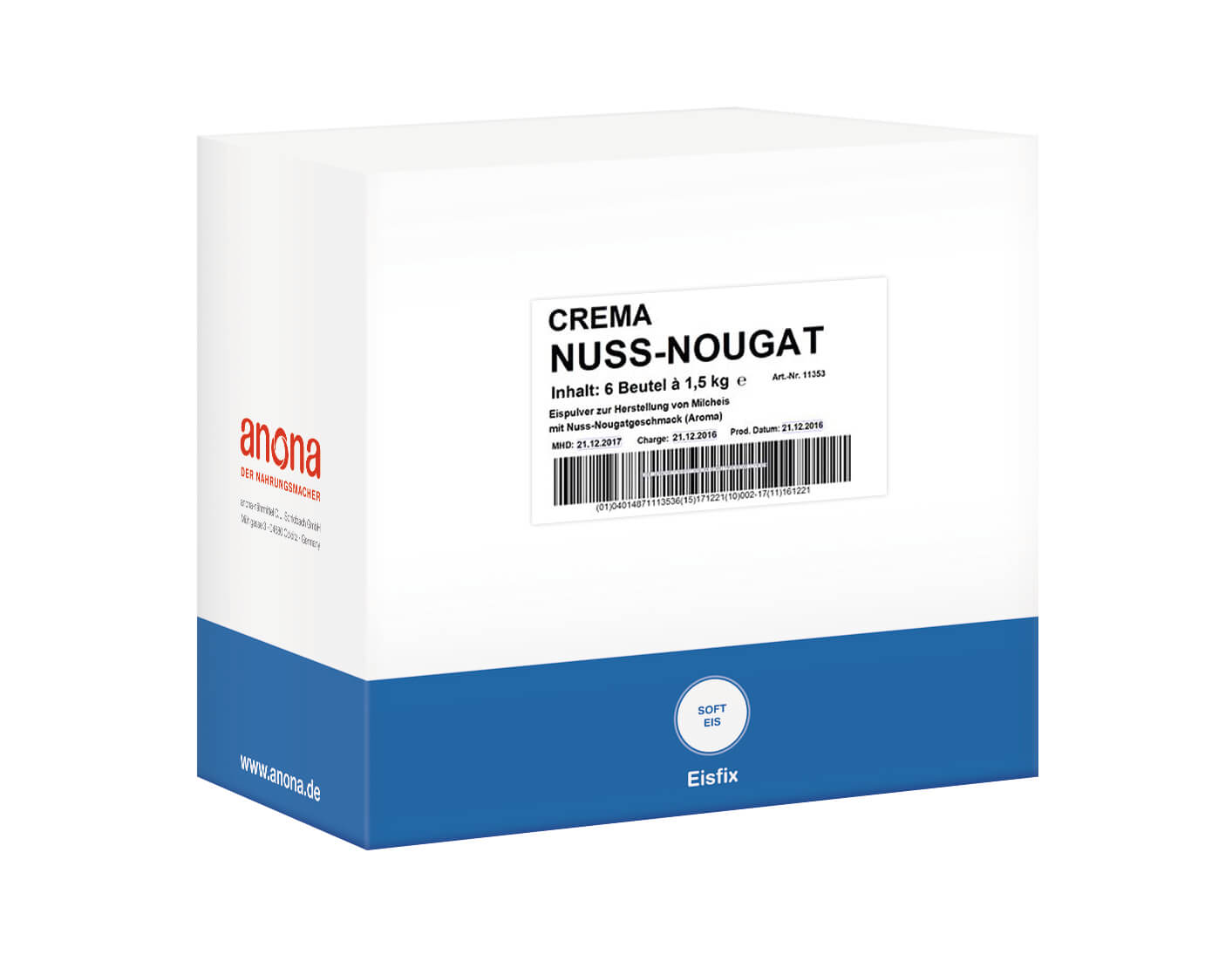 Anona Supr Soft Nuß-Nougat 113