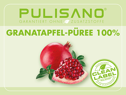 PULISANO Granatapfel-Püree pur8x1,5kg-Beutel 